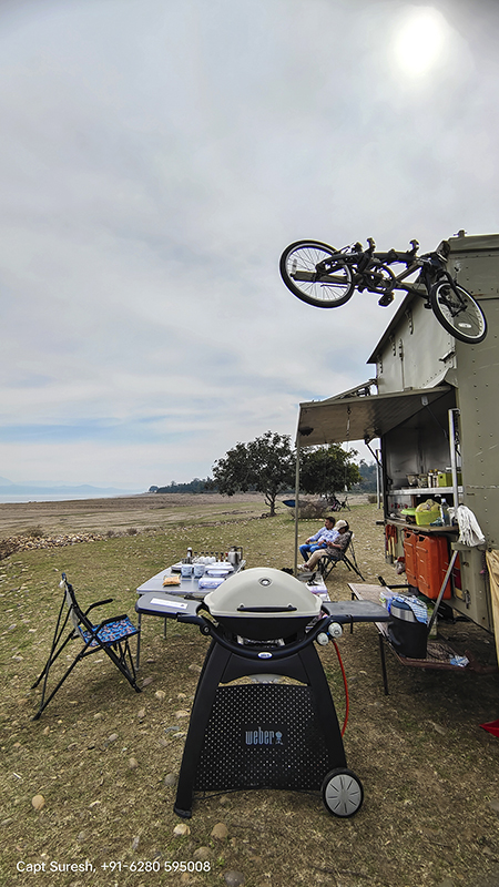 <img src="offbeat caravan holidays himachal pradesh.jpeg" alt="offbeat holidays and vacation caravan motorhome campervan pong dam in himachal corona safe india">
