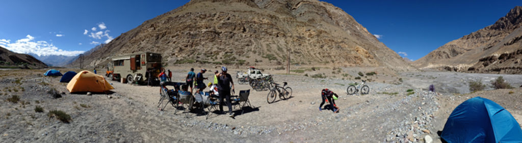 <img src="cycling expedition ladakh.jpeg" alt="offbeat stay in campervan camp and overland truck on the move in wilderness nomadic with all comforts of camping best energy food ladakh">     