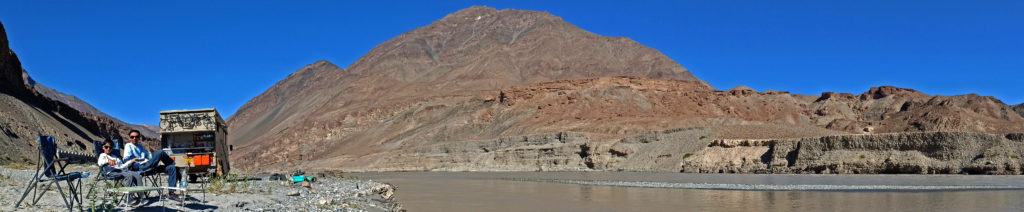 <img src="offbeat caravan campervan camping experience.jpeg" alt="campervan caravan overland truck mobile camping at river lake for photo tours family RV vacations, experiential holidays wilderness with nature vanlife in ladakh">    