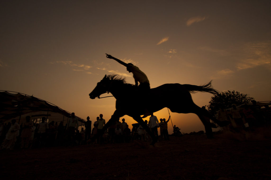 <img src="horse rider at a village race event.jpeg" alt="best photo tour experience punjabi culture, festivals and folk art luxury nomadic unique experience of outdoor overlanding camp for best photography at rural games and events">