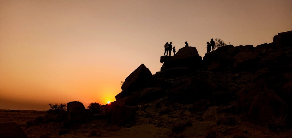 <img src="sunset in jaisalmer rajasthan.jpeg" alt="peaceful sunset with caravan campervan overlanding camp best motorhome to relax and rejuvenate in wilderness with nature, secluded camp locations with overland truck in jaisalmer rajasthan"> 