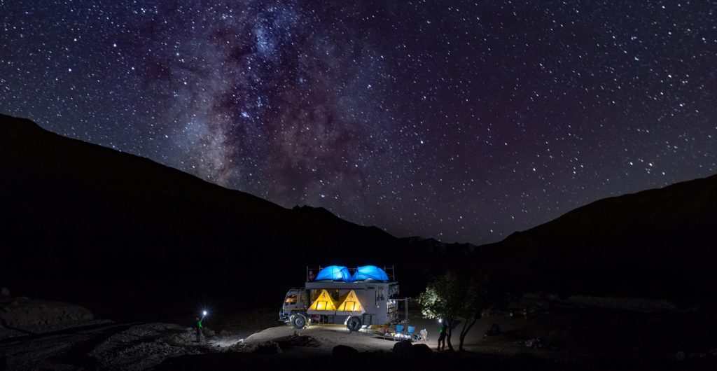 <img src="campervan caravan offbeat astrophotography.jpeg" alt="offbeat soft adventure caravan campervan vacation overlanding night photography milkyway holiday onboard overland truck vanlife astrophotography light painting star trails experience wilderness at sunset sunrise motorhome campervan for best for family hanle leh ladakh">
