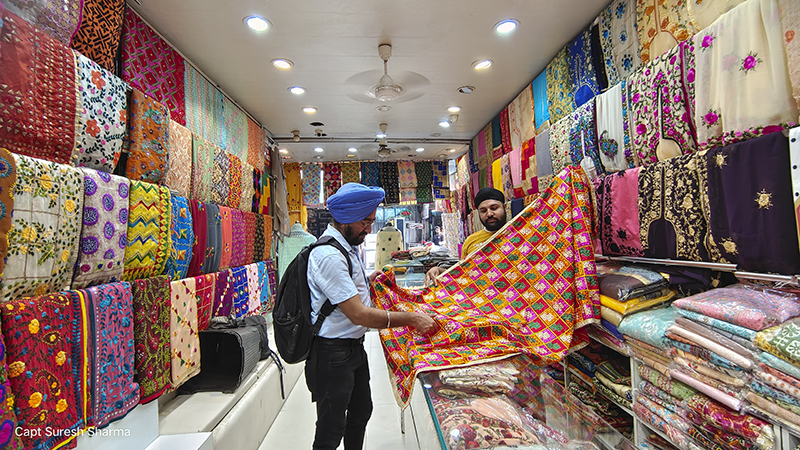 <img src="phulkari fulkari embroidery amritsar.jpeg" alt="phulkari fulkari is folk embroidery on cloth for weddings and festivals amritsar india">